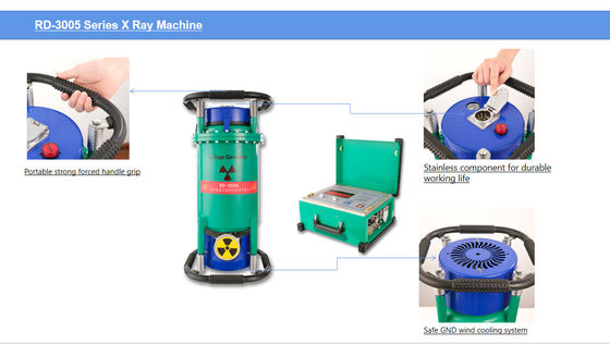 Non Destructive Testing Inspection With Portable Industrial X Ray Machine RD-3005