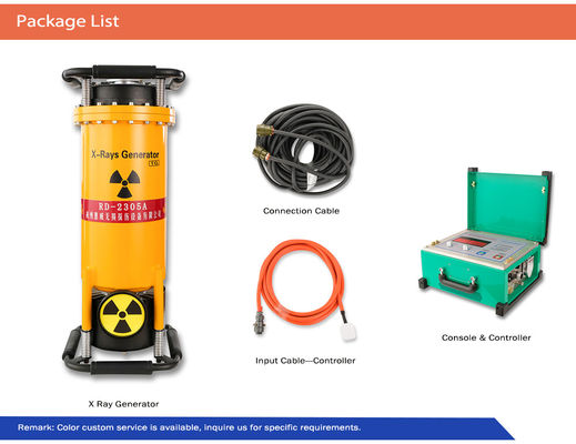 Portable Pipeline Weld Inspection Equipment 300 NDT X Ray Machine Industrial