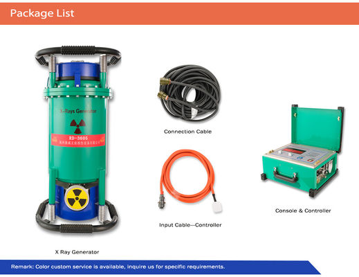 50-180kv Portable NDT Radiography Equipment For Industrial Radiographic Testing