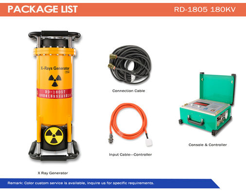 Lightweight NDT Radiography Equipment 50-180kv For Industrial X Ray Testing